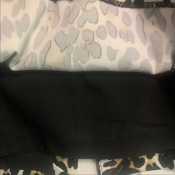 White House Black Market A-line Leopard Skirt - Picture 5 of 9
